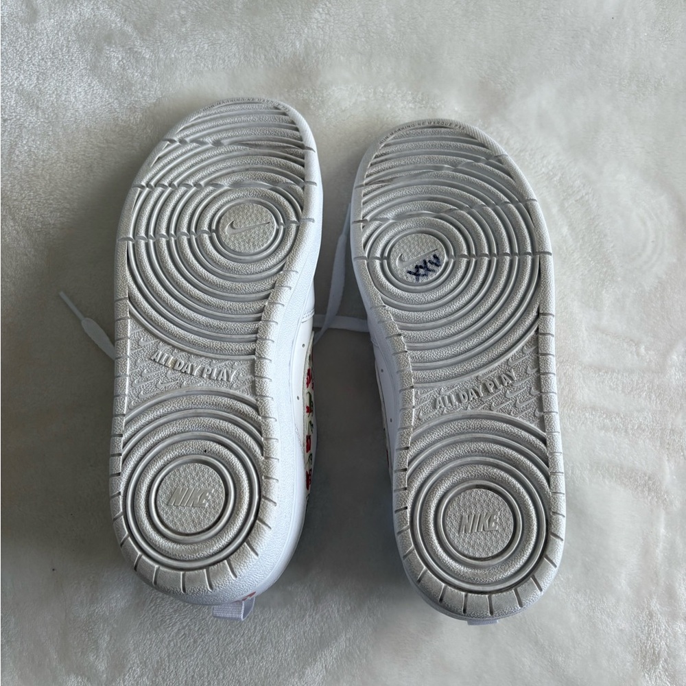 Nike White Sneakers with Cherry Design - Picture 6 of 6